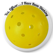 Kommendera mig har varit Dinking" Pickleball, "ja