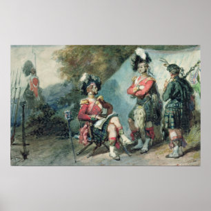 Kommenderar av de 79th highlandersna poster