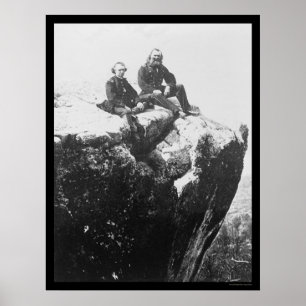 Kommenderar Perched på utkikberg, TN 1864 Poster
