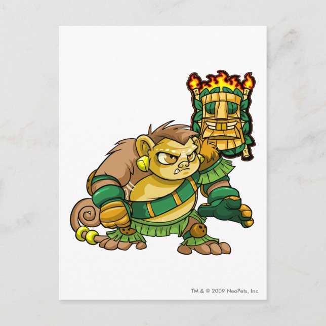 Kommendör 1 för Myasty Island Team Vykort (Framsida)