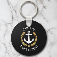Kommendör Anchor Laurel Navy Black vid Namn