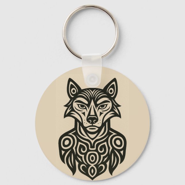 Kommendör Furry Nyckelring (Baksida)