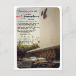 Kommendör Hotel Beirut-vykort Vykort