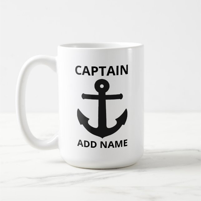 Kommendör Namn Kaffemugg (Vänster)