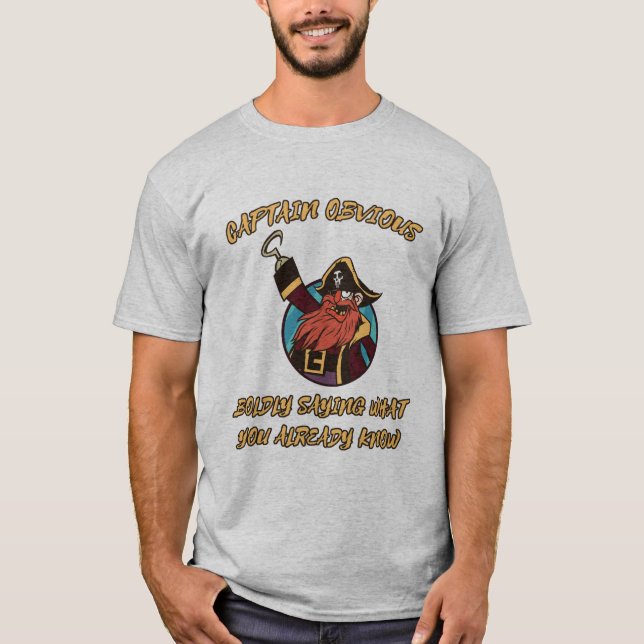 Kommendör Uppenbarligt tal T Shirt (Framsida)