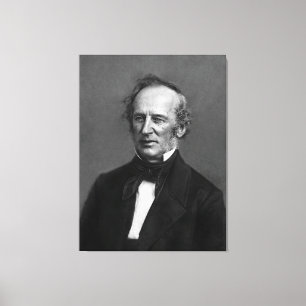 KommendörCornelius Vanderbilt porträtt circa 185 Canvastryck