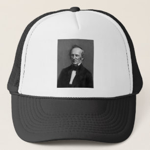KommendörCornelius Vanderbilt porträtt circa 185 Truckerkeps