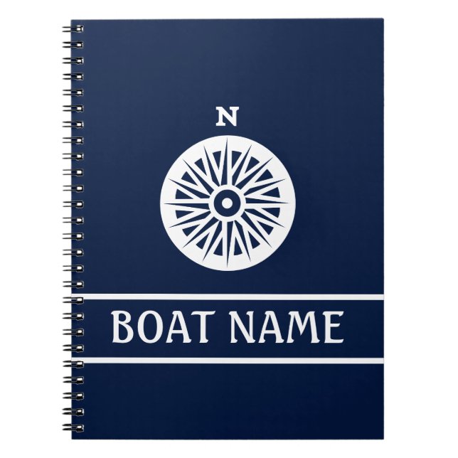 Kommendörens logg - Kompassning Anteckningsbok (Framsidan)