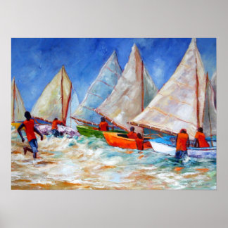 Kommendörens Tävling Poster