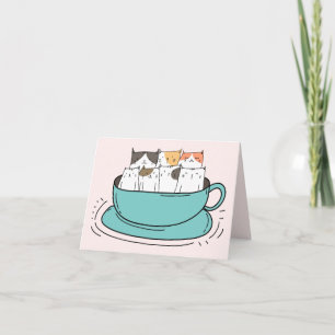 Kommentar till kaffekatter som kommer samman kort