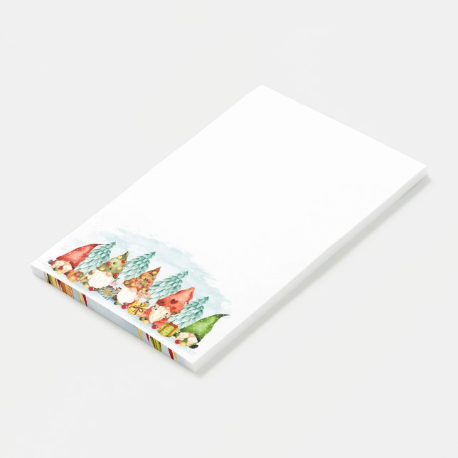 Kommentarer till jultomten post-it block (Vinklad)