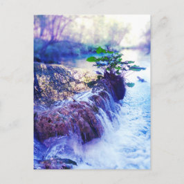 kommentarskort för distributionslista vatten dimma vykort