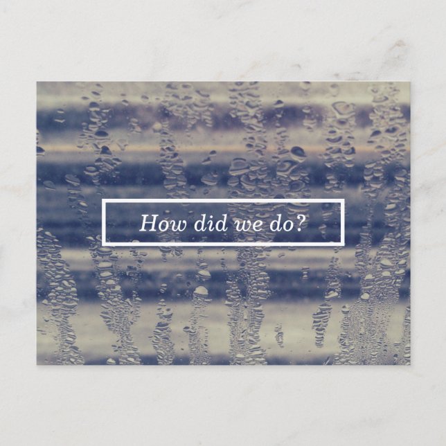 kommentarskort för vinterfönster vykort (Framsida)