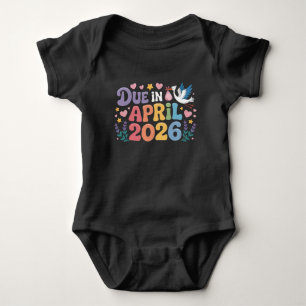 Kommer april 2026 Förfaller till ny baby-mamma gra T Shirt