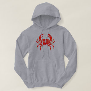 Kommer Att Arbeta För Ben Krabbfiske Hoodie