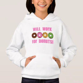 Kommer att arbeta för Donuts Kids T-Shirt