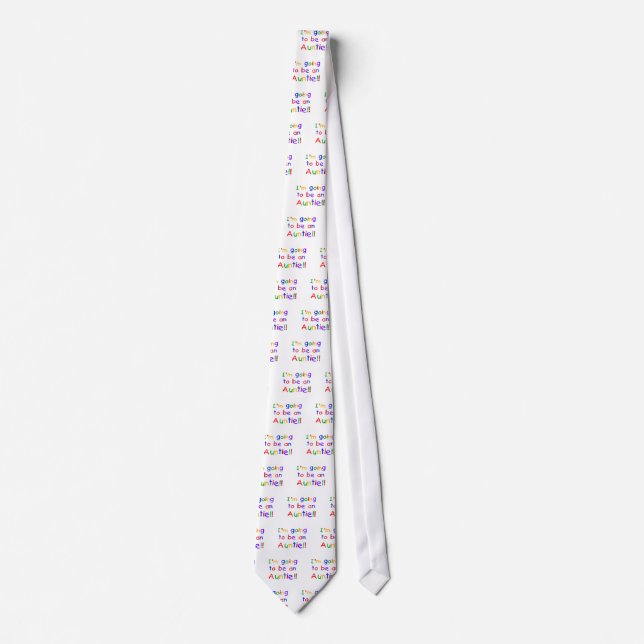 Kommer att bli en Auntie Primary Färg Slips (Framsida)