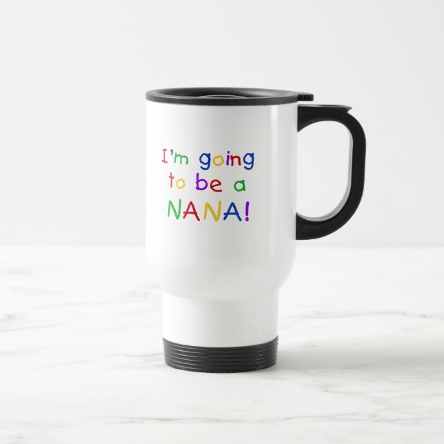 Kommer att bli en Nana - Primary Färg Tshirts Resemugg (Höger)