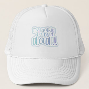 Kommer att bli en Pappa Tshirts och gåvor Truckerkeps