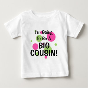 Kommer att bli en stor kusin! Rosa Tee Shirt