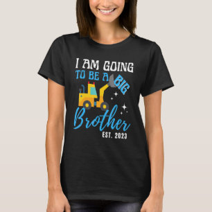 Kommer att bli ett meddelande om storebror Gravid T Shirt
