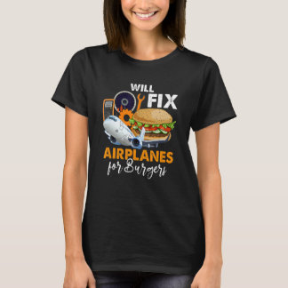 Kommer att fastställa flygplan för flygplansteknik t shirt