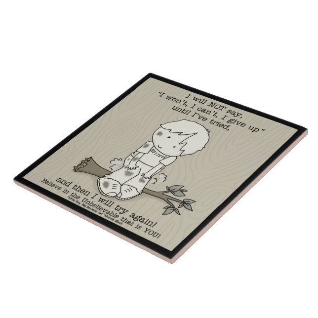 Kommer att försöka igen kakelplatta (Sidan)