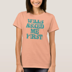 KOMMER ATT FRÅGA MIG FÖRST T-SHIRT