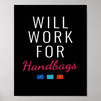 Kommer att fungera för handväskor Mode Poster