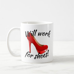 Kommer att fungera för Högklackar Shoes Kaffemugg