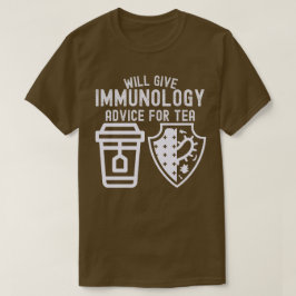 Kommer att ge immunologi råd för te t shirt