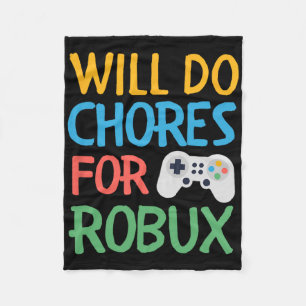 Kommer Att Göra Sysslor För Gamer Bucks Spelande V Fleecefilt