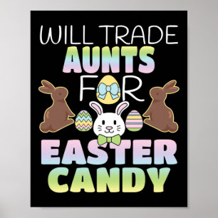 Kommer att handla med Moster för Påsk Candy Cute K Poster