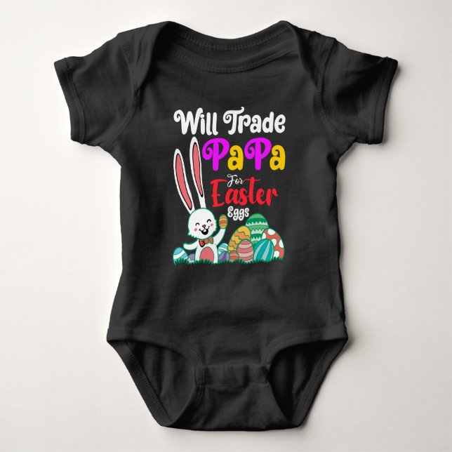 Kommer att handla med Pappa för Påskägg T Shirt (Framsida)