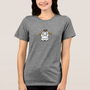 Kommer att kämpa för Sushi T-shirt I Triblend-tyg