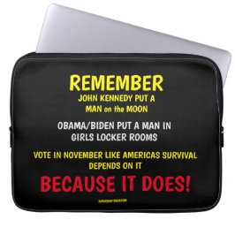 KOMMER ATT RÖSTA LAPTOP FODRAL