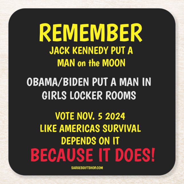 KOMMER ATT RÖSTA UNDERLÄGG PAPPER KVADRAT (Framsidan)