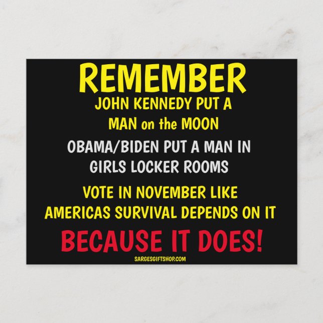 KOMMER ATT RÖSTA VYKORT (Framsida)