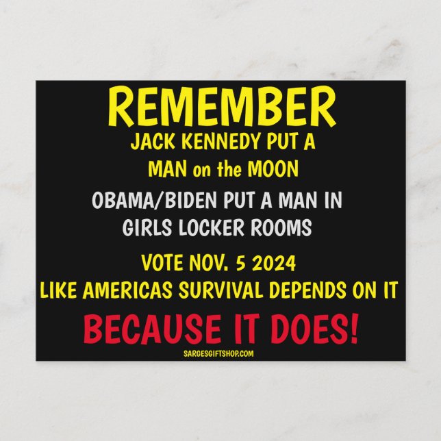 KOMMER ATT RÖSTA VYKORT (Framsida)