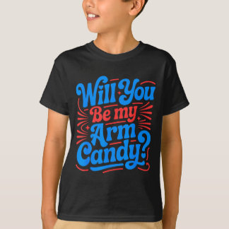 Kommer att vara armbandsprydnad förlovning fästman t shirt