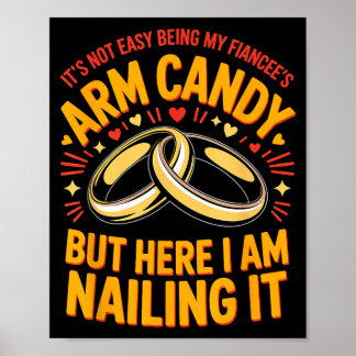 Kommer att vara armprydnad förlovning fästman par poster
