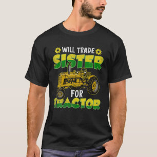Kommer att vara en handelsskylt för traktorns chau t shirt