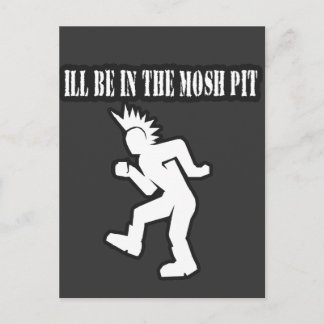 KOMMER ATT VARA I MOSH PIT punk sten killar på tje Vykort