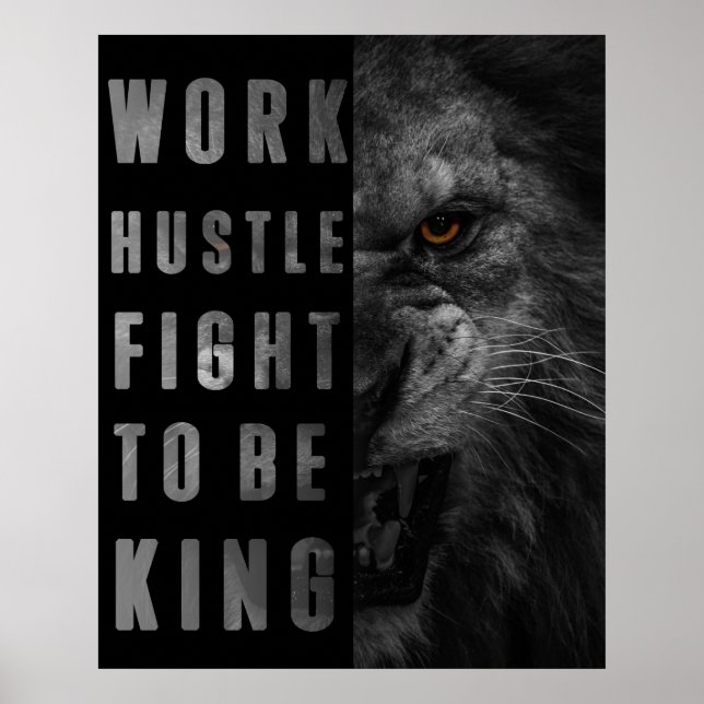 Kommer att vara Kung Poster (Framsidan)