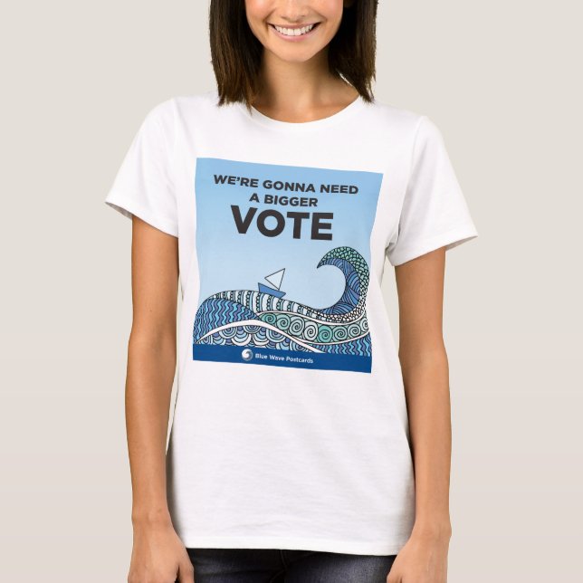 Kommer behöva en större RÖSTA t-shirt (Framsida)