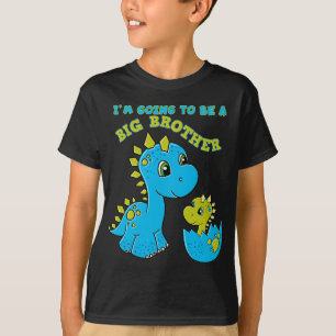 Kommer bli en storebror Dinosaur T Shirt