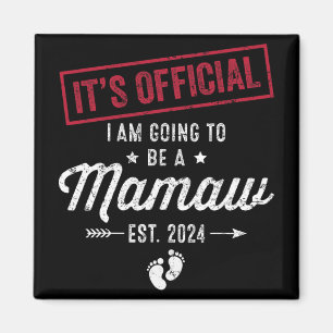 Kommer bli mamaw First Mors dag New mamma Magnet