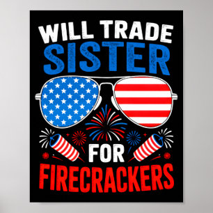 Kommer byta syster mot smällare rolig 4e juli poster