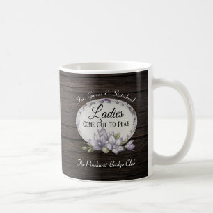 "Kommer damer ut att leka" lantligt & personlig Kaffemugg