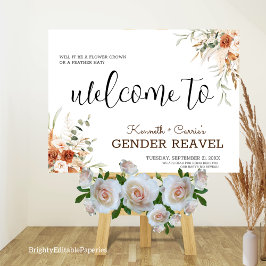 Kommer det att bli en blomma Krona eller en ludd? Poster